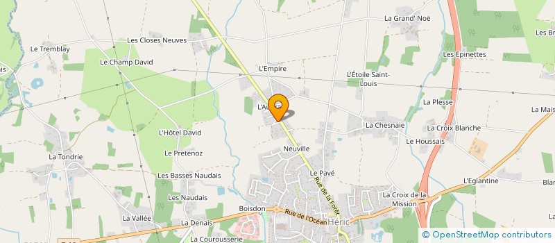 localisation de l'entreprise LCMT à HERIC