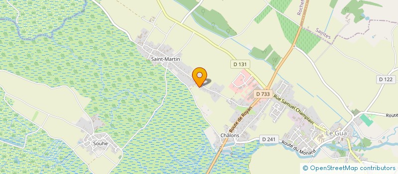 localisation de l'entreprise LCMT  LE GUA