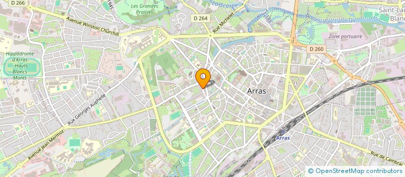 localisation de l'entreprise LCN à ARRAS