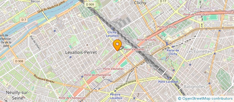 localisation de l'entreprise LCNC COMPAGNIE à LEVALLOIS-PERRET