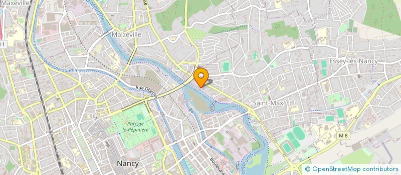 localisation de l'entreprise LCNDC-PATRIMOINE  SAINT-MAX