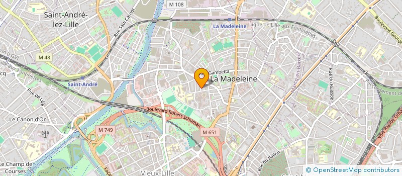 localisation de l'entreprise LCNETT à LA MADELEINE