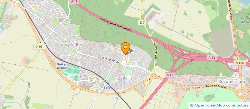 localisation de l'entreprise LCNG  BAILLY