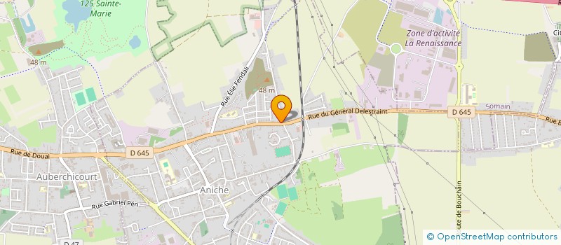localisation de l'entreprise LCNGB IMMO à ANICHE