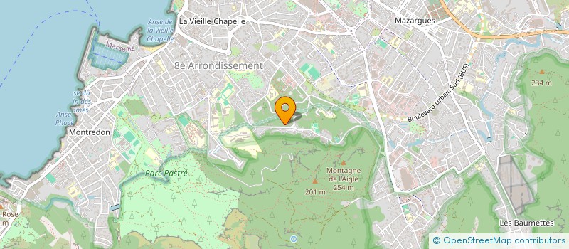 localisation de l'entreprise LCNL PRODUCTION  MARSEILLE