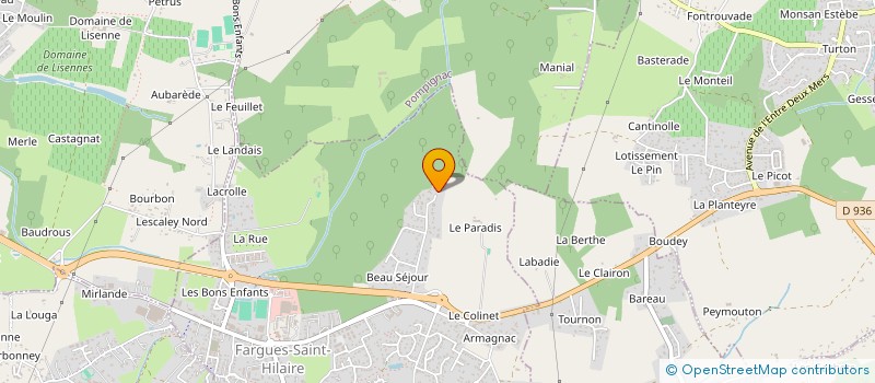 localisation de l'entreprise LCNP SERVICES  FARGUES-SAINT-HILAIRE