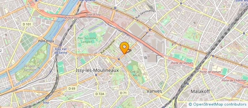 localisation de l'entreprise LCO FONCIERE à ISSY-LES-MOULINEAUX