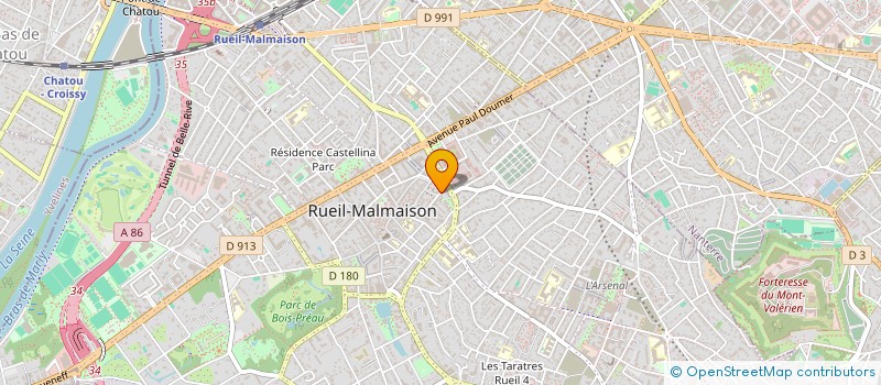 localisation de l'entreprise LCODECOR à RUEIL-MALMAISON