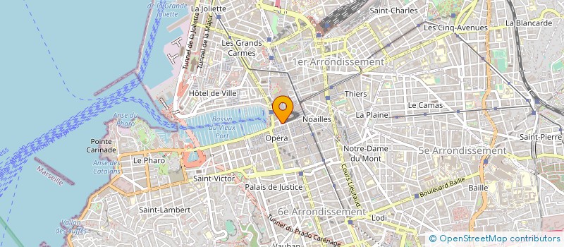 localisation de l'entreprise LCP à MARSEILLE