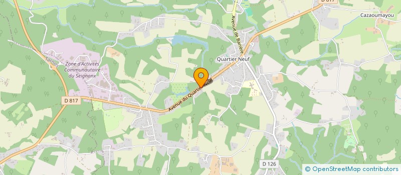 localisation de l'entreprise LCP  SAINT-MARTIN-DE-SEIGNANX