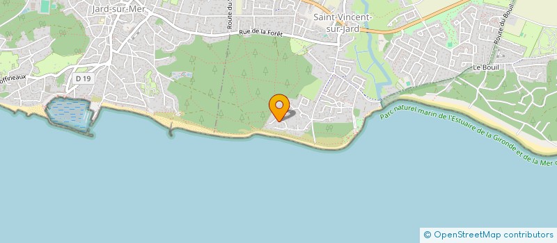 localisation de l'entreprise LCP  SAINT-VINCENT-SUR-JARD