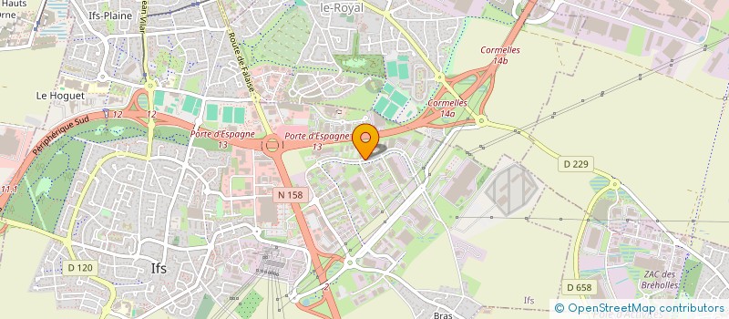 localisation de l'entreprise LCP BOIS à IFS
