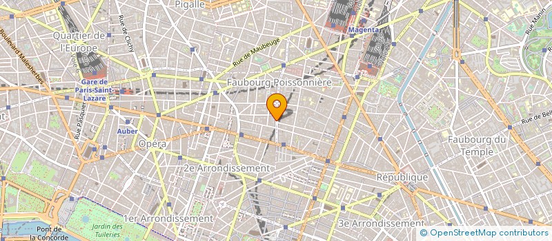 localisation de l'entreprise LCP ET ASSOCIES  PARIS