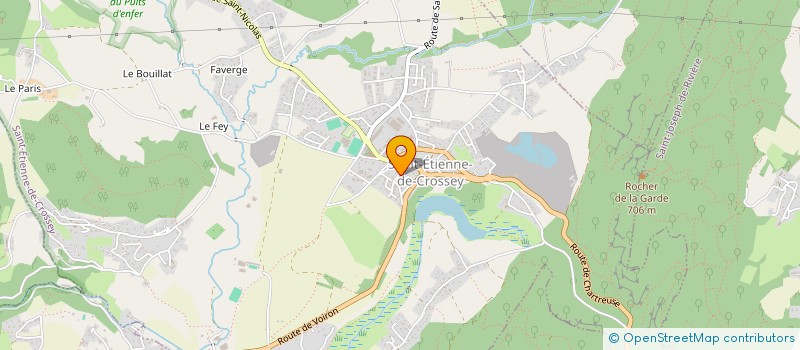 localisation de l'entreprise LCP FAMILY  SAINT-ETIENNE-DE-CROSSEY