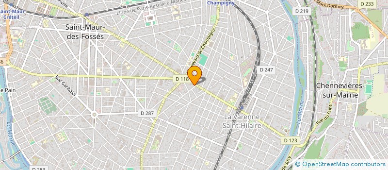 localisation de l'entreprise LCP FRANCE à SAINT-MAUR-DES-FOSSES