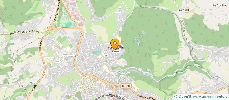 localisation de l'entreprise LCP GROUP à VOIRON