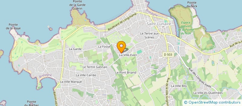 localisation de l'entreprise LCP IMMO  SAINT-LUNAIRE