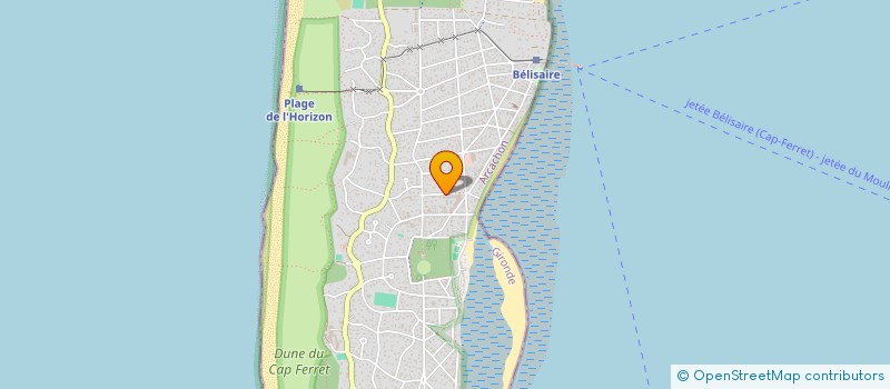 localisation de l'entreprise LCP INVEST à LEGE-CAP-FERRET