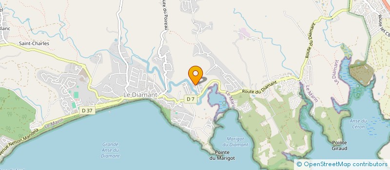 localisation de l'entreprise LCP1  LE DIAMANT