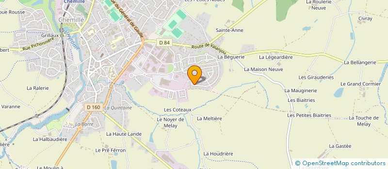 localisation de l'entreprise LCPM49  CHEMILLE-EN-ANJOU