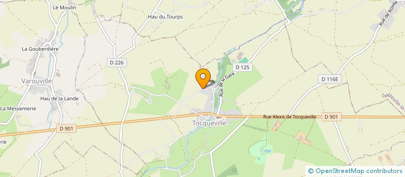 localisation de l'entreprise LCPMC  TOCQUEVILLE