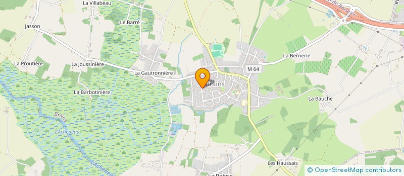 localisation de l'entreprise LCPO IMMO  BRAINS