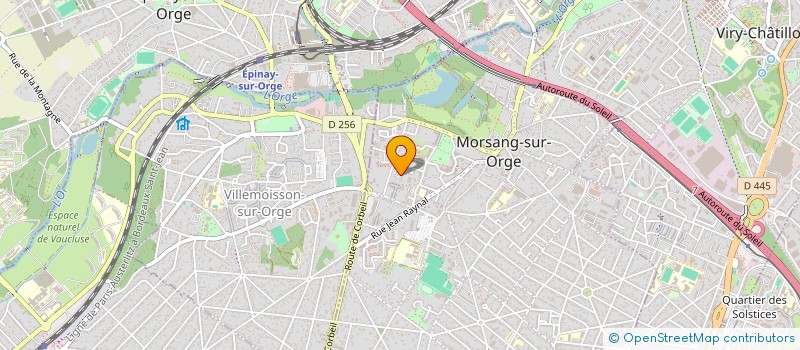 localisation de l'entreprise LCQ DRIVER à MORSANG-SUR-ORGE