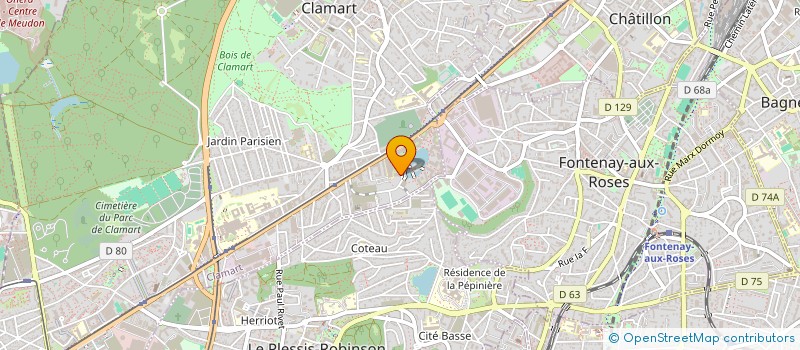 localisation de l'entreprise LCQ HOLDING à CLAMART