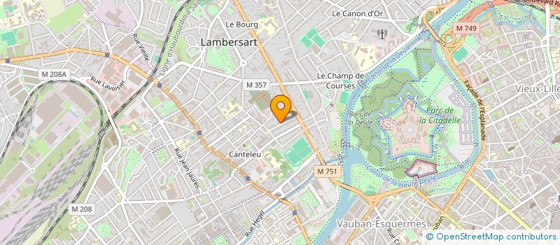 localisation de l'entreprise LCQD à LAMBERSART