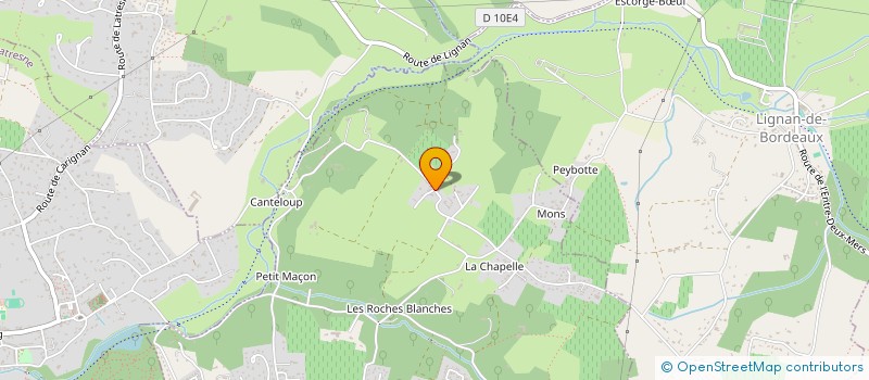 localisation de l'entreprise LCR  CENAC