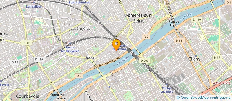 localisation de l'entreprise LCR à ASNIERES-SUR-SEINE