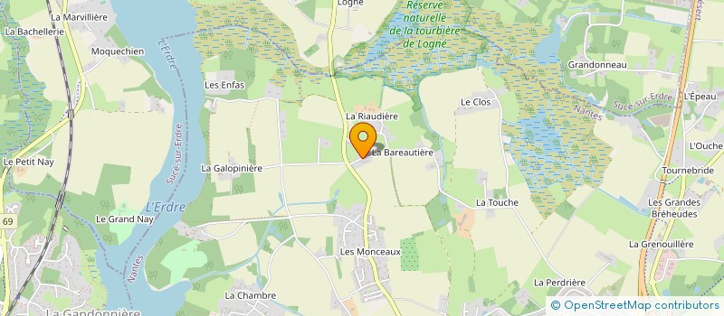 localisation de l'entreprise LCR  CARQUEFOU