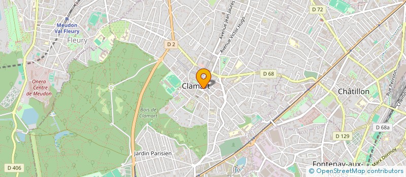 localisation de l'entreprise LCR BATIMENTS à CLAMART