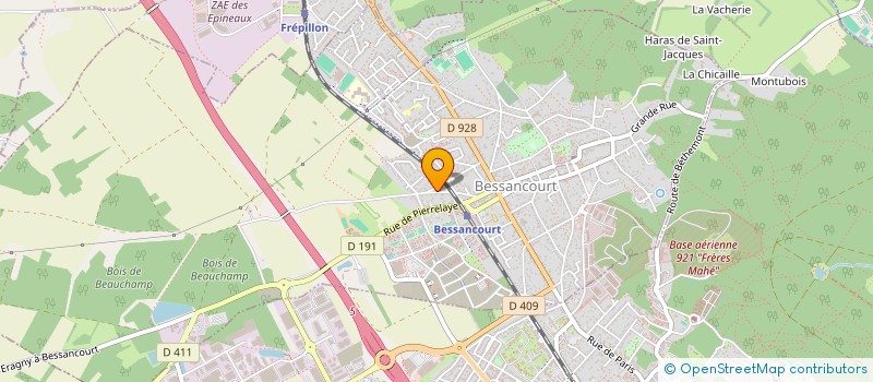 localisation de l'entreprise LCR CLIM  BESSANCOURT