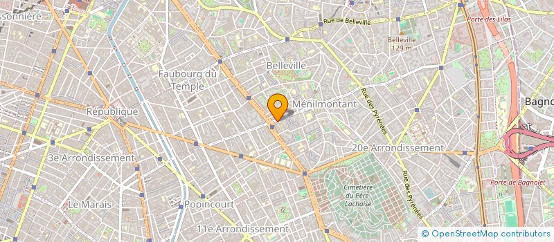 localisation de l'entreprise LCR FLANDRE  PARIS