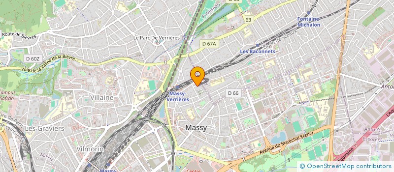 localisation de l'entreprise LCR FRANCE à MASSY
