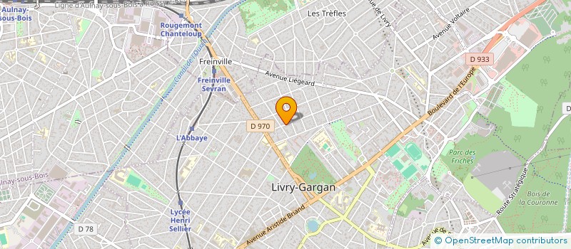 localisation de l'entreprise LCR HOLDING à LIVRY-GARGAN