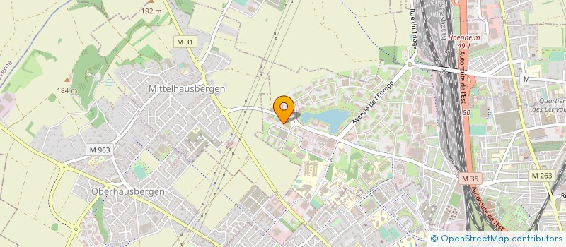localisation de l'entreprise LCR LES CONSTRUCTEURS REUNIS à SCHILTIGHEIM