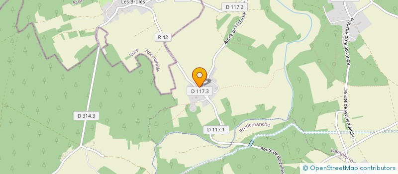localisation de l'entreprise LCR LETERTRE à DAMPIERRE-SUR-AVRE