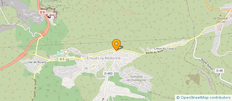 localisation de l'entreprise LCR LOISIRS à ENSUES-LA-REDONNE