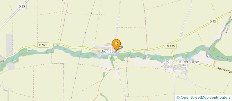 localisation de l'entreprise LCR PROMOTION  BIGNICOURT