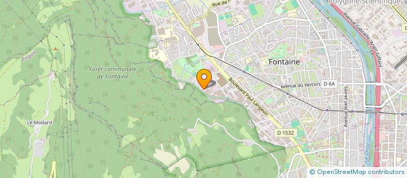 localisation de l'entreprise LCRG  FONTAINE