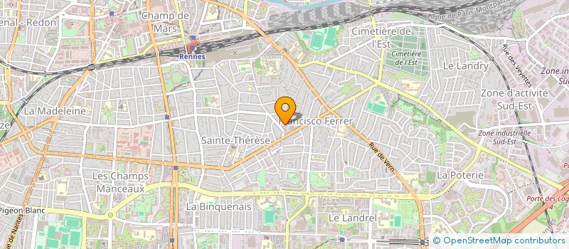 localisation de l'entreprise LCRS à RENNES