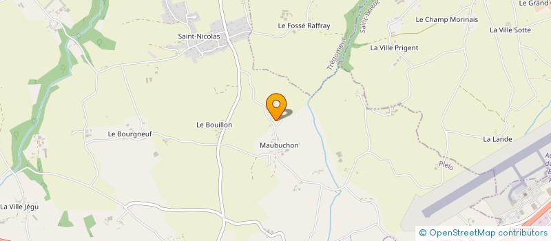 localisation de l'entreprise LCS à PLELO