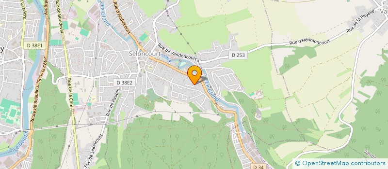 localisation de l'entreprise LCS  SELONCOURT