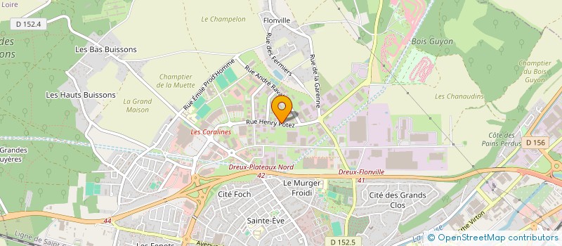 localisation de l'entreprise LCS à DREUX
