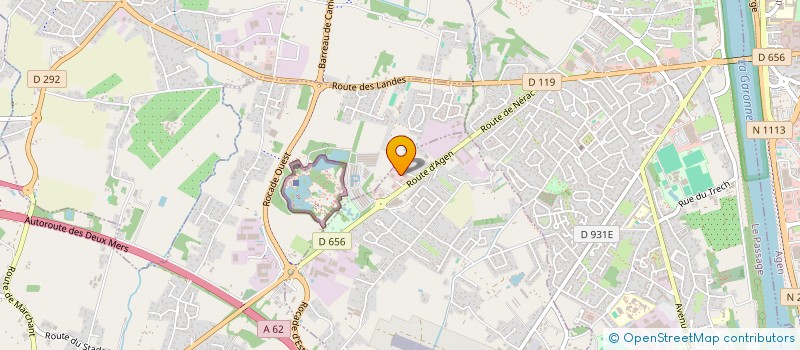 localisation de l'entreprise LCS AMENAGEMENT à ESTILLAC