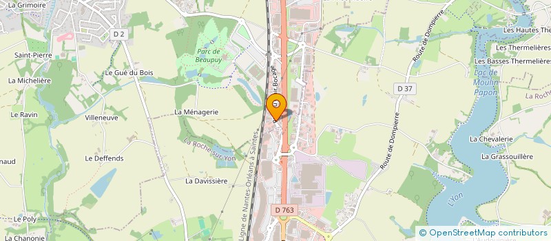 localisation de l'entreprise LCS CONSULTING à MOUILLERON-LE-CAPTIF