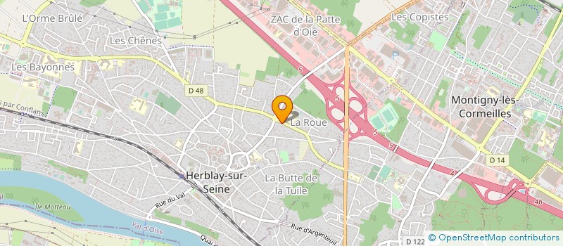 localisation de l'entreprise LCS EUROPE  HERBLAY-SUR-SEINE