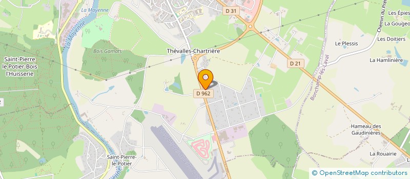localisation de l'entreprise LCS GESTION à LAVAL